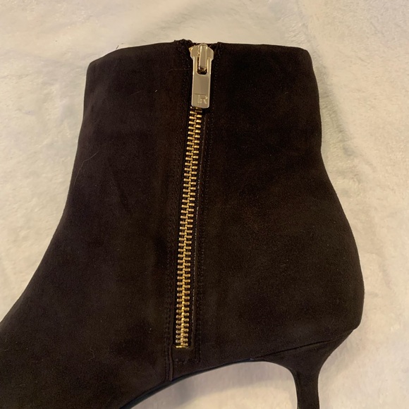 Taryn Rose New "Nora Silky Suede" Chocolate (Dark Brown)  Booties, Size 11! - Picture 8 of 9